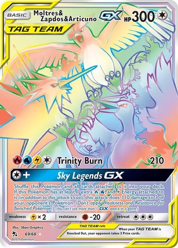 Moltres zapdos articuno - moltres, gx