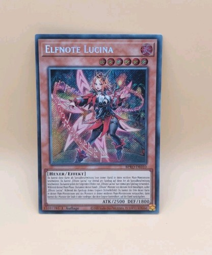 Bpro de010 nota - yu-gi-oh, elfo