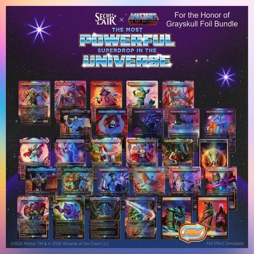 Secret lair masters - lair,