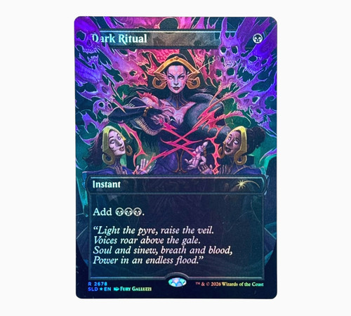 Mtg dark ritual serie - ritual, |