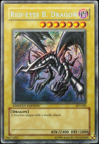Red eyes b dragon - yu-gi-oh!,
