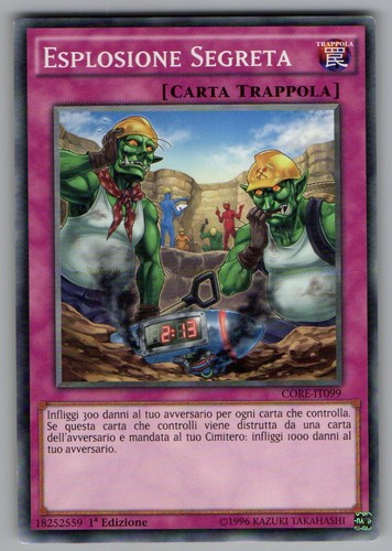 Esplosione segreta - yu-gi-oh!,