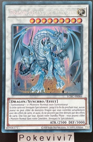 Carte dragon argent - yu-gi-oh!,