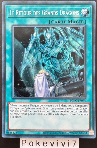 Carte le retour des - yu-gi-oh!,