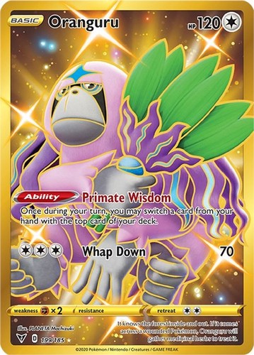 Oranguru 199 185 pokemon - oranguru, 199/185