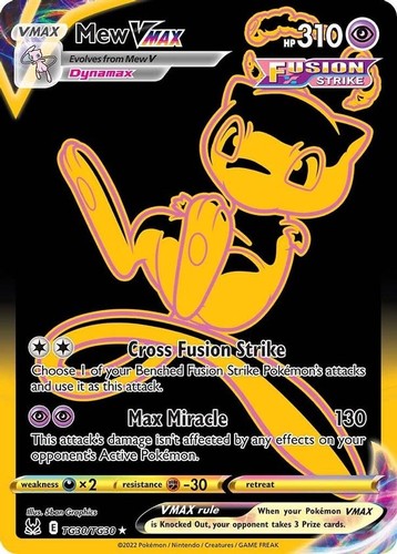 Mew vmax tg30 pokemon - mew,
