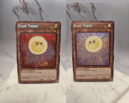 Dandylion fluff token happy - dandylion, +