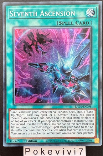 Carta seventh - carta, yu-gi-oh!