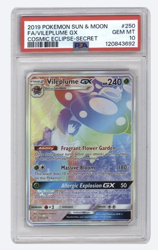 2019 vileplume 250 - gx, 250/236