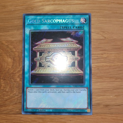 Yugioh sarcofago oro - yugioh,